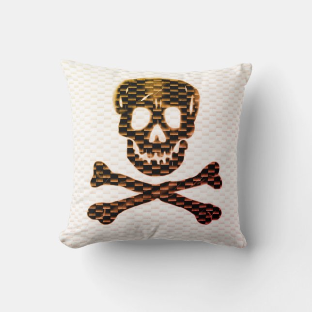 Talk Like a Pirate Day Throw Pillow (Front)