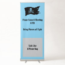 Talk Like a Pirate Day Vertical Banner