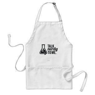 Talk Nerdy Adult Apron