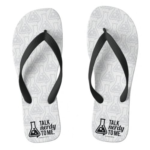 Talk Nerdy Flip Flops