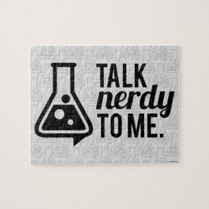 Talk Nerdy Jigsaw Puzzle