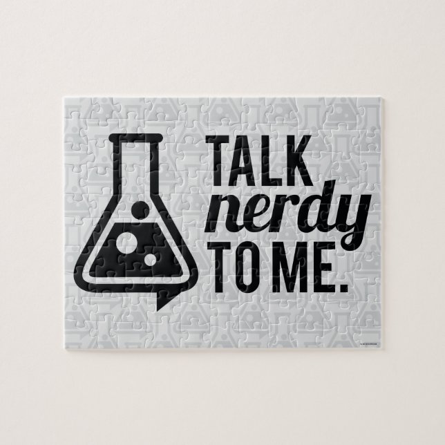 Talk Nerdy Jigsaw Puzzle (Horizontal)