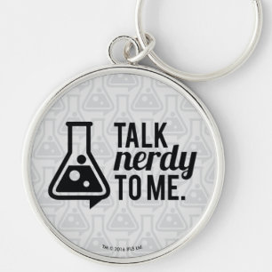 Talk Nerdy Keychain