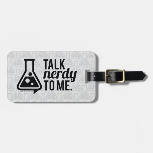 Talk Nerdy Luggage Tag