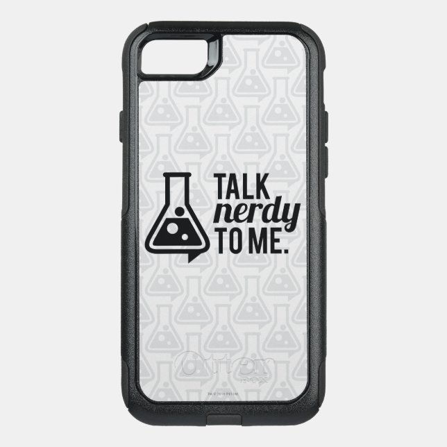 Talk Nerdy Otterbox iPhone Case (Back)