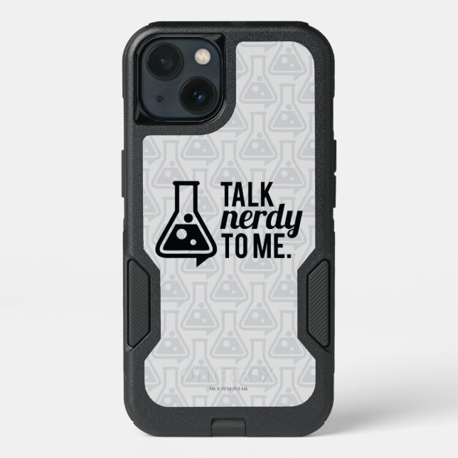 Talk Nerdy Otterbox iPhone Case (Back)