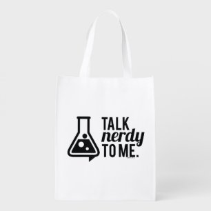 Talk Nerdy Reusable Grocery Bag