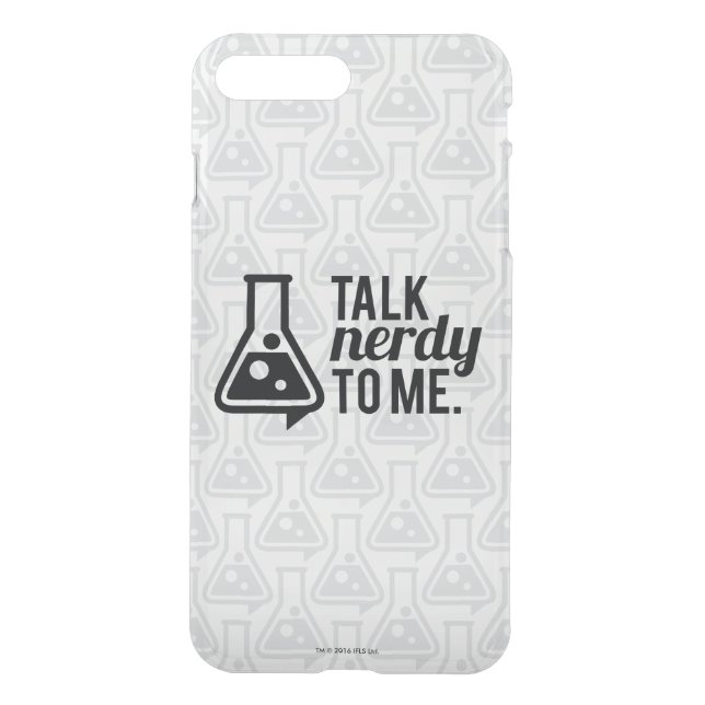 Talk Nerdy Uncommon iPhone Case (Back)