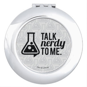 Talk Nerdy Vanity Mirror