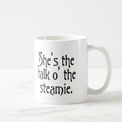Talk of the steamie glasgow uk funny humour coffee mug