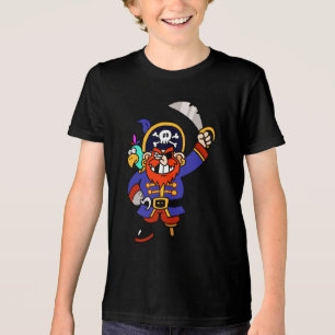 Talk Pirate or Walk The Plank  Tri-Blend Shirt