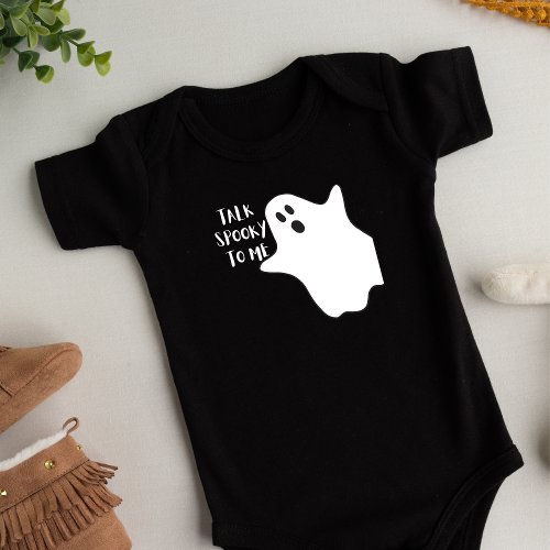 Talk Spooky To Me Baby Bodysuit