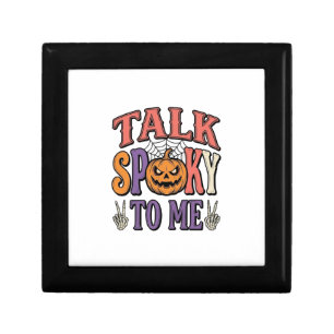 Talk Spooky To Me Vintage Halloween Shirt Design_1 Gift Box