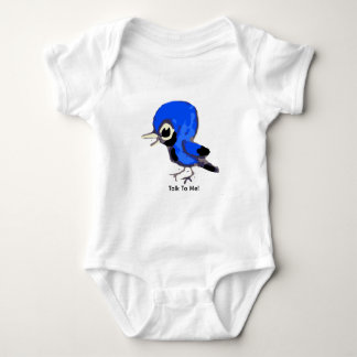 Talk To Me Bird Baby Bodysuit