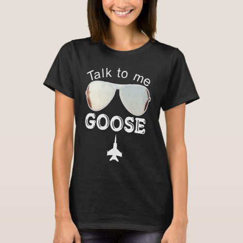 Talk to me Goose baby boy or girl  Gun T_Shirt