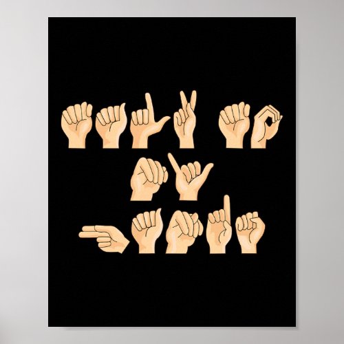 Talk To My Hands American Sign Language 