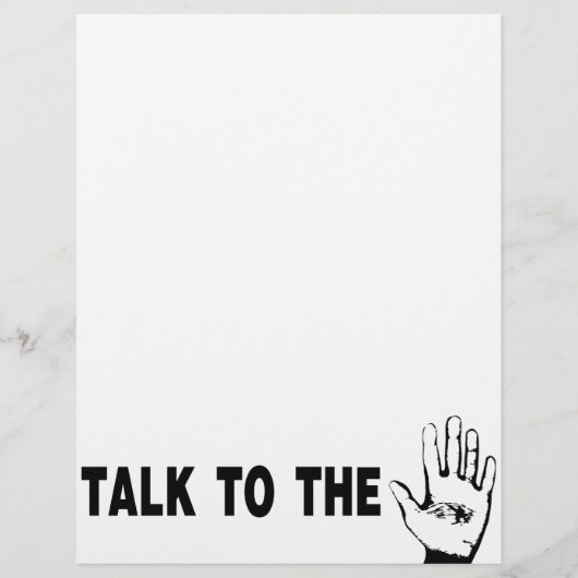 Talk To The Hand (Front)