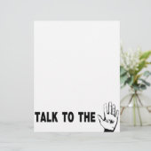 Talk To The Hand (Standing Front)