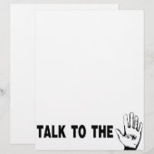 Talk To The Hand (Front/Back)
