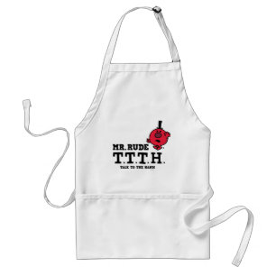 Talk To The Hand Adult Apron