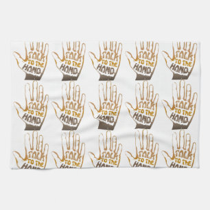 Talk To The Hand Kitchen Towel