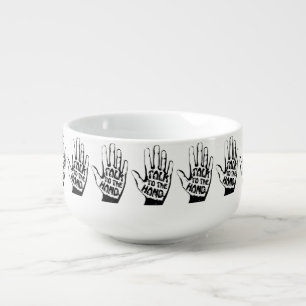 Talk To The Hand Soup Mug