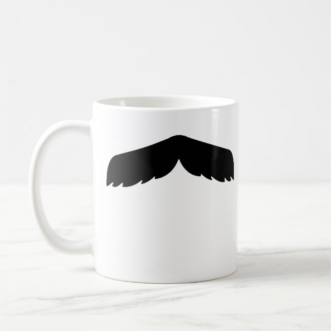 Talk To The Mustache - Mug (Left)