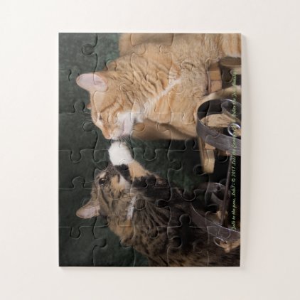 &quot;Talk to the paw, Loki!&quot; Jigsaw Puzzle