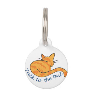Talk to the Tail Pet ID Tag