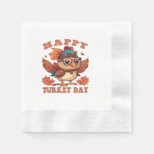 talk turkey to me Thanksgiving Napkins