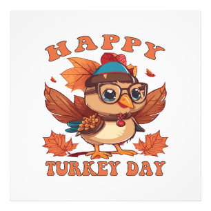 talk turkey to me Thanksgiving Photo Print