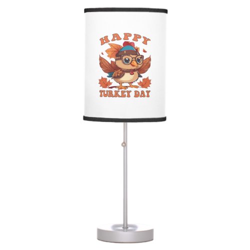 talk turkey to me Thanksgiving Table Lamp