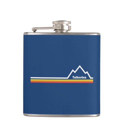 Talkeetna Alaska Flask