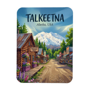 Talkeetna Alaska Magnet