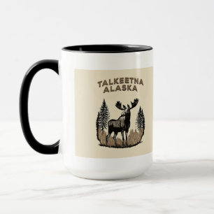 Talkeetna Alaska Moose Mug