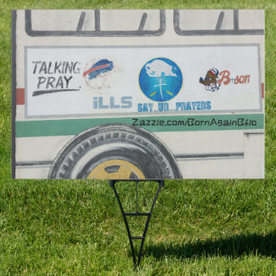 TALKIN PRAY ZAZZ SIGN