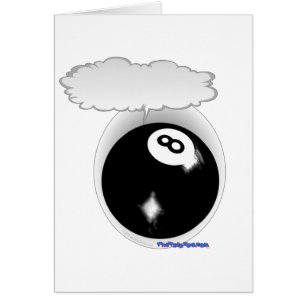 Talking 8-ball cards
