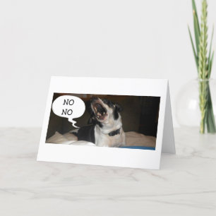 TALKING BASSETT HOUND HUMOR - BIRTHDAY CARD