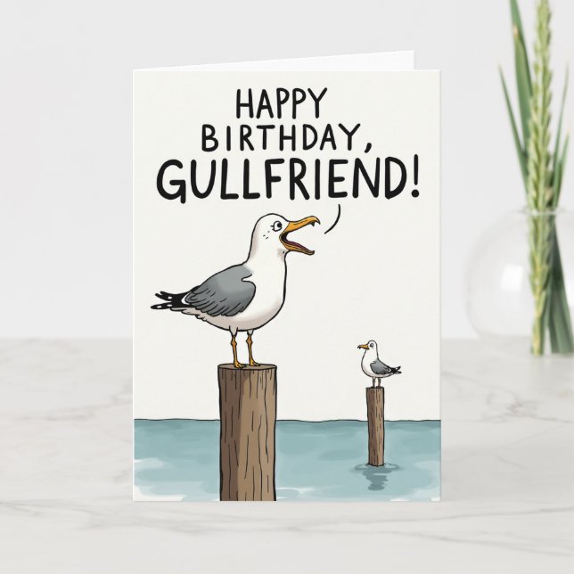 Talking Bird Birthday Card (Front)