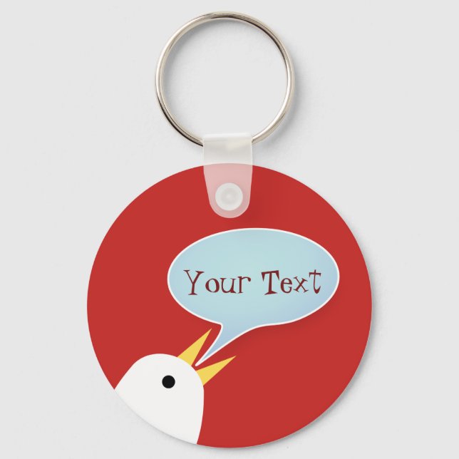 Talking Bird Keychain (Front)