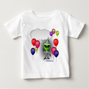 Talking Birthday Party Alien Baby T-Shirt