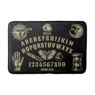 Talking Board Spirit Communication Bath Mat