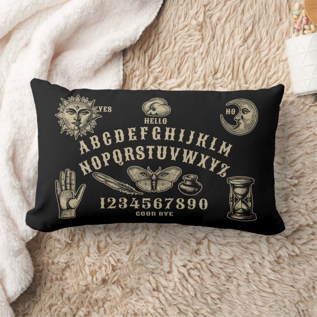 Talking Board Spirit Communication Lumbar Pillow (Blanket)