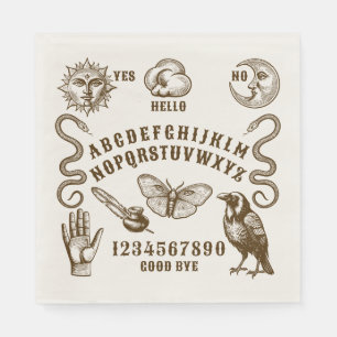 Talking Board Spirit Communication Napkins