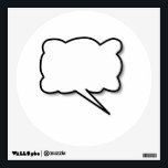 Talking Bubble Wall Sticker<br><div class="desc">Talking Bubble</div>