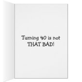 TALKING CHICKEN SQUAWK WHY "40th HUMOR" Cards (Inside (Right))