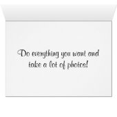 TALKING FEET SAY "HAVE FUN" on VACATION! (Inside Horizontal (Bottom))