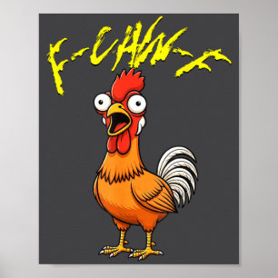 Talking Funny Chicken  Poster
