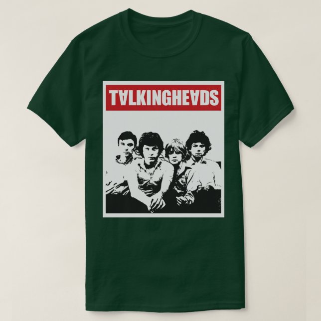 Talking Heads Post Punk T-Shirt (Design Front)