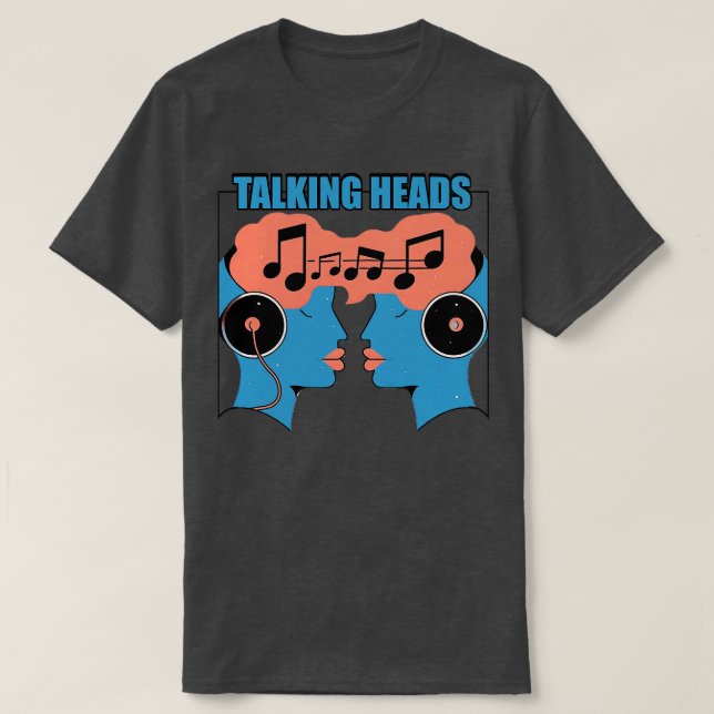 Talking Heads Vintage design T-Shirt (Design Front)